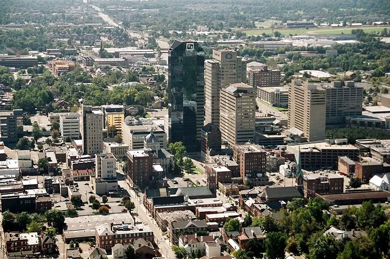 Lexington Kentucky skyview